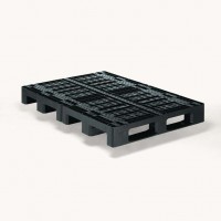 Crna plastična paleta