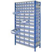 Police za sitne dijelove sa 88 kutija