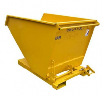 Zatovoreni nagibni kontejner